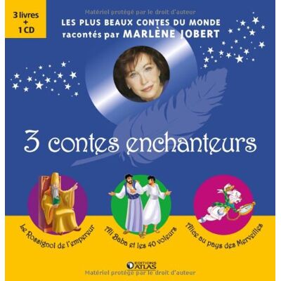 Marlène Jobert 3 Contes Enchanteurs - Publicité Marlène Jobert 3 Contes Enchanteurs - Publicité