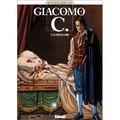 Jean Dufaux Giacomo C.. Vol. 2. La Chute De L'Ange - Publicité Jean Dufaux Giacomo C.. Vol. 2. La Chute De L'Ange - Publicité