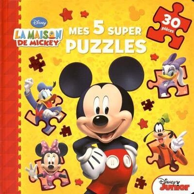 Disney La Maison De Mickey : Mes 5 Super Puzzles - Publicité Disney La Maison De Mickey : Mes 5 Super Puzzles - Publicité