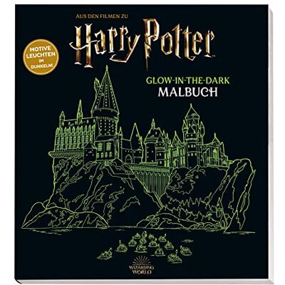 Panini Aus Den Filmen Zu Harry Potter: Glow-In-The-Dark Malbuch: Motive Leuchten Im Dunkeln - Publicité Panini Aus Den Filmen Zu Harry Potter: Glow-In-The-Dark Malbuch: Motive Leuchten Im Dunkeln - Publicité