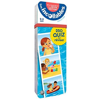 Play Bac Les Incollables : 250 Quiz Pour Réviser : De La Toute Petite À La Petite Section, 2-3 Ans - Publicité Play Bac Les Incollables : 250 Quiz Pour Réviser : De La Toute Petite À La Petite Section, 2-3 Ans - Publicité