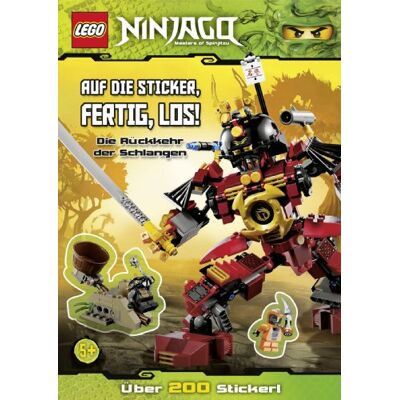 Various Lego Ninjago. Auf Die Sticker, Fertig, Los! Die Rückkehr Der Schlangen - Publicité Various Lego Ninjago. Auf Die Sticker, Fertig, Los! Die Rückkehr Der Schlangen - Publicité