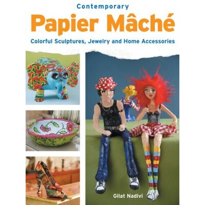 Gilat Nadivi Contemporary Papier Mache: Colourful Sculptures, Jewelry, And Home Accessories - Publicité Gilat Nadivi Contemporary Papier Mache: Colourful Sculptures, Jewelry, And Home Accessories - Publicité