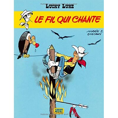 Morris Lucky Luke. Vol. 14. Le Fil Qui Chante - Publicité Morris Lucky Luke. Vol. 14. Le Fil Qui Chante - Publicité