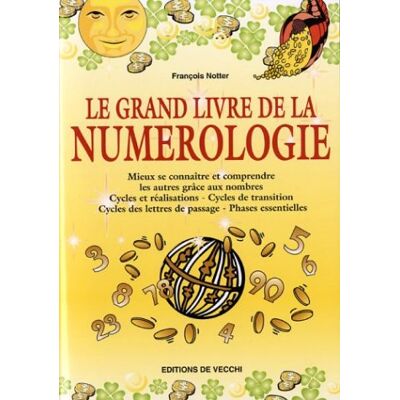 François Notter Le Grand Livre De La Numérologie : Mieux Se Connaître Et Comprendre Les Autres Grâce Aux Nombres, Cycles Et Réalisations, Cycles De Transition, Cycles Des Lettres De Passage, Phases Essentielles - Publicité François Notter Le Grand Livre De La Numérologie : Mieux Se Connaître Et Comprendre Les Autres Grâce Aux Nombres, Cycles Et Réalisations, Cycles De Transition, Cycles Des Lettres De Passage, Phases Essentielles - Publicité
