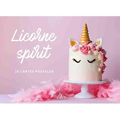 Collectif Licorne Spirit : 20 Cartes Postales - Publicité Collectif Licorne Spirit : 20 Cartes Postales - Publicité