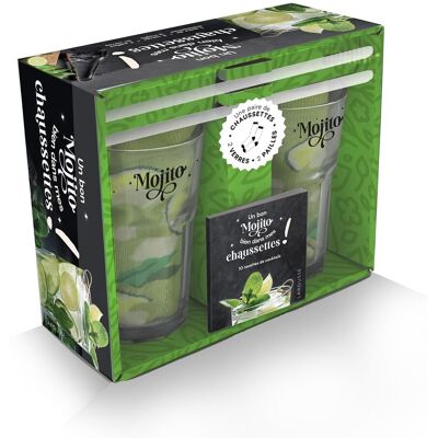 Un Bon Mojito Bien Dans Mes Chaussettes ! - Publicité Un Bon Mojito Bien Dans Mes Chaussettes ! - Publicité