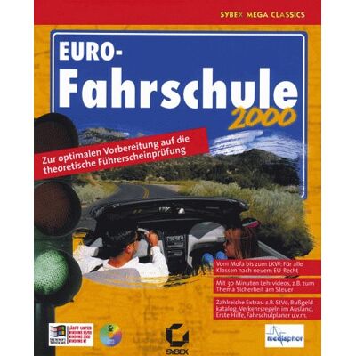 Euro- Fahrschule 2000. Cd- Rom Für Windows 95/98/2000/ Nt 4 - Publicité Euro- Fahrschule 2000. Cd- Rom Für Windows 95/98/2000/ Nt 4 - Publicité