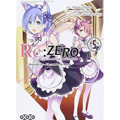Re:Zero : Re:Life In A Different World From Zero : Deuxième Arc, Une Semaine Au Manoir. Vol. 5 - Publicité Re:Zero : Re:Life In A Different World From Zero : Deuxième Arc, Une Semaine Au Manoir. Vol. 5 - Publicité