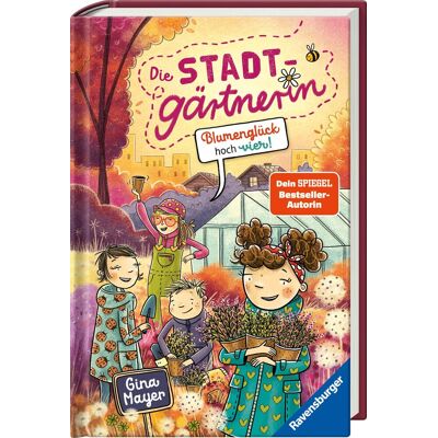 Die Stadtgärtnerin, Band 3: Blumenglück Hoch Vier! (Kinderbuch Ab 8 Jahre Von Bestseller-Autorin Gina Mayer) (Die Stadtgärtnerin, 3) - Publicité Die Stadtgärtnerin, Band 3: Blumenglück Hoch Vier! (Kinderbuch Ab 8 Jahre Von Bestseller-Autorin Gina Mayer) (Die Stadtgärtnerin, 3) - Publicité