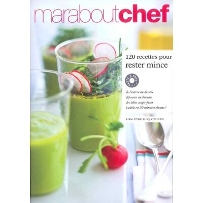 Marabout 120 Recettes Pour Rester Mince - Publicité Marabout 120 Recettes Pour Rester Mince - Publicité