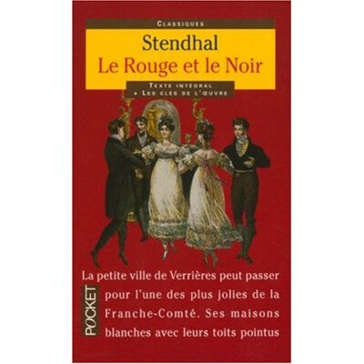 Stendhal Le Rouge Et Le Noir : Chronique Du Xixe Siècle - Publicité Stendhal Le Rouge Et Le Noir : Chronique Du Xixe Siècle - Publicité