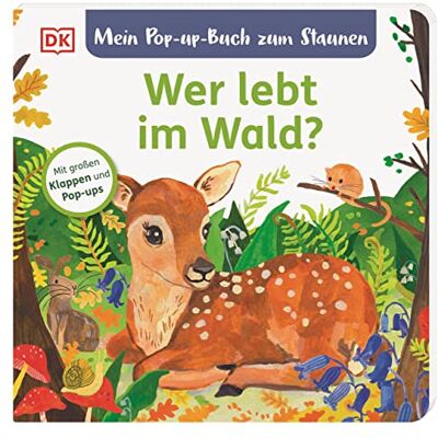 Sandra Grimm Mein Pop-Up-Buch Zum Staunen. Wer Lebt Im Wald?: Naturbilderbuch Mit Klappen Und Pop-Ups. Natur Entdecken Mit Bezaubernden Bildern Und Reimen. Für Kinder Ab 2 Jahren - Publicité Sandra Grimm Mein Pop-Up-Buch Zum Staunen. Wer Lebt Im Wald?: Naturbilderbuch Mit Klappen Und Pop-Ups. Natur Entdecken Mit Bezaubernden Bildern Und Reimen. Für Kinder Ab 2 Jahren - Publicité