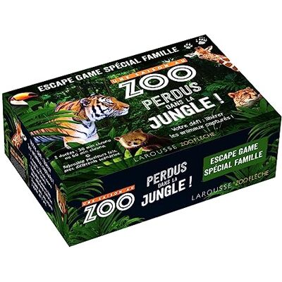 Aurore Meyer Une Saison Au Zoo : Perdus Dans La Jungle ! : Escape Game Spécial Famille - Publicité Aurore Meyer Une Saison Au Zoo : Perdus Dans La Jungle ! : Escape Game Spécial Famille - Publicité