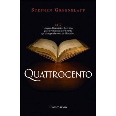 Stephen Greenblatt Quattrocento - Publicité Stephen Greenblatt Quattrocento - Publicité