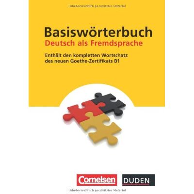 Dudenredaktion Duden - Basiswörterbuch Deutsch Als Fremdsprache - Publicité Dudenredaktion Duden - Basiswörterbuch Deutsch Als Fremdsprache - Publicité