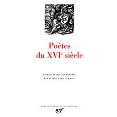 Collectif Poètes Du Xvie Siècle - Publicité Collectif Poètes Du Xvie Siècle - Publicité