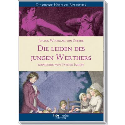 Goethe, Johann Wolfgang von Die Leiden Des Jungen Werthers. Cd - Publicité Goethe, Johann Wolfgang von Die Leiden Des Jungen Werthers. Cd - Publicité