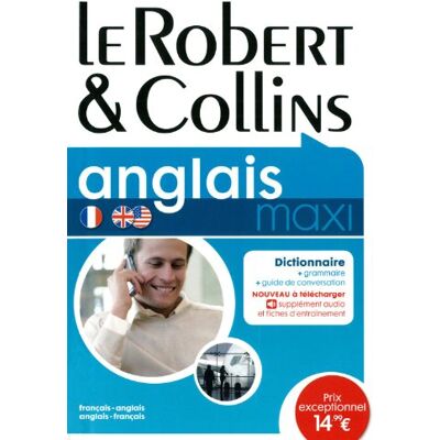 Le Robert Et Collins Maxi Anglais : Dictionnaire Français-Anglais, Anglais-Français - Publicité Le Robert Et Collins Maxi Anglais : Dictionnaire Français-Anglais, Anglais-Français - Publicité