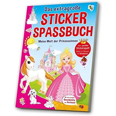 Livre de stickers Princesses de Media Verlagsgesellschaft - 127 pages - Publicité Livre de stickers Princesses de Media Verlagsgesellschaft - 127 pages - Publicité