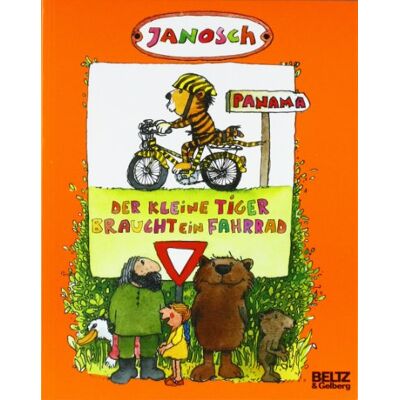 Janosch Der Kleine Tiger Braucht Ein Fahrrad: Die Geschichte, Wie Der Kleine Tiger Rad Fahren Lernte (Minimax) - Publicité Janosch Der Kleine Tiger Braucht Ein Fahrrad: Die Geschichte, Wie Der Kleine Tiger Rad Fahren Lernte (Minimax) - Publicité