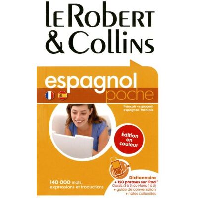 Le Robert & Collins Poche Espagnol : Français-Espagnol, Espagnol-Français - Publicité Le Robert & Collins Poche Espagnol : Français-Espagnol, Espagnol-Français - Publicité