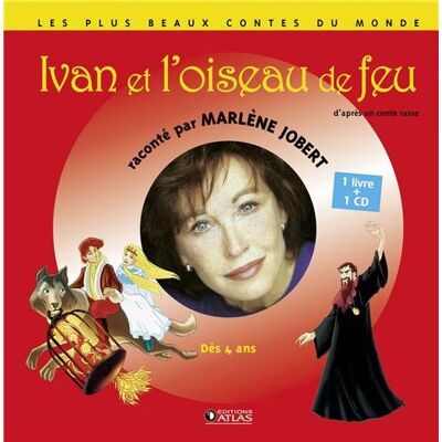 Marlène Jobert Ivan Et L'Oiseau De Feu : D'Après Un Conte Russe - Publicité Marlène Jobert Ivan Et L'Oiseau De Feu : D'Après Un Conte Russe - Publicité