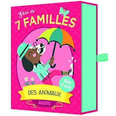 Amy Blay Jeu De 7 Familles Des Animaux - Publicité Amy Blay Jeu De 7 Familles Des Animaux - Publicité