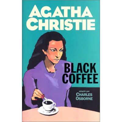 Agatha Christie Black Coffee - Publicité Agatha Christie Black Coffee - Publicité