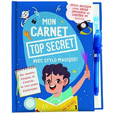 Collectif Mon Carnet Top Secret : Les Secrets Du Meilleur Espion : Avec Stylo Magique ! - Publicité Collectif Mon Carnet Top Secret : Les Secrets Du Meilleur Espion : Avec Stylo Magique ! - Publicité