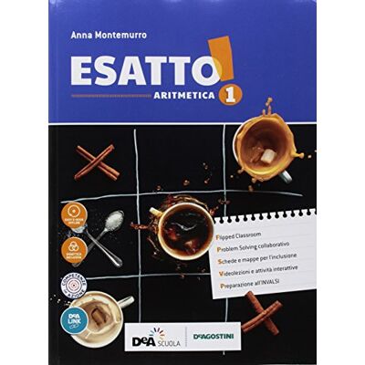 Esatto! Con Quaderno Operativo E Prontuario. Ediz. Tematica. Per La Scuola Media. Con Ebook. Con Espansione Online. Con Dvd-Rom. Aritmetica-Geometria (Vol. 1) - Publicité Esatto! Con Quaderno Operativo E Prontuario. Ediz. Tematica. Per La Scuola Media. Con Ebook. Con Espansione Online. Con Dvd-Rom. Aritmetica-Geometria (Vol. 1) - Publicité