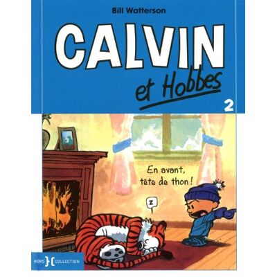 Calvin Et Hobbes. Vol. 2. En Avant, Tête De Thon - Publicité Calvin Et Hobbes. Vol. 2. En Avant, Tête De Thon - Publicité