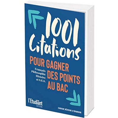 Collectif 1.001 Citations Pour Gagner Des Points Au Bac : Français, Philosophie, Histoire Et Ses - Publicité Collectif 1.001 Citations Pour Gagner Des Points Au Bac : Français, Philosophie, Histoire Et Ses - Publicité