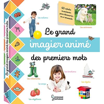 Le Grand Imagier Animé Des Premiers Mots - Publicité Le Grand Imagier Animé Des Premiers Mots - Publicité