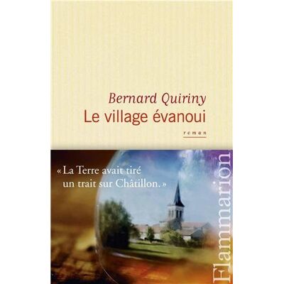 Bernard Quiriny Le Village Évanoui - Publicité Bernard Quiriny Le Village Évanoui - Publicité