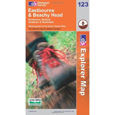 Ordnance Survey Eastbourne And Beachy Head (Explorer Maps) - Publicité Ordnance Survey Eastbourne And Beachy Head (Explorer Maps) - Publicité