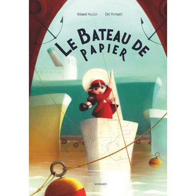 Bernard Villiot Le Bateau De Papier - Publicité Bernard Villiot Le Bateau De Papier - Publicité