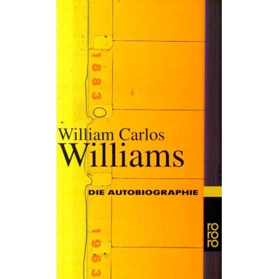 Williams, William C Die Autobiographie - Publicité Williams, William C Die Autobiographie - Publicité