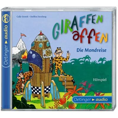 Cally Stronk Giraffenaffen - Die Mondreise (Cd): Band 3, Hörspiel, 60 Min. Publicité Cally Stronk Giraffenaffen - Die Mondreise (Cd): Band 3, Hörspiel, 60 Min. Publicité