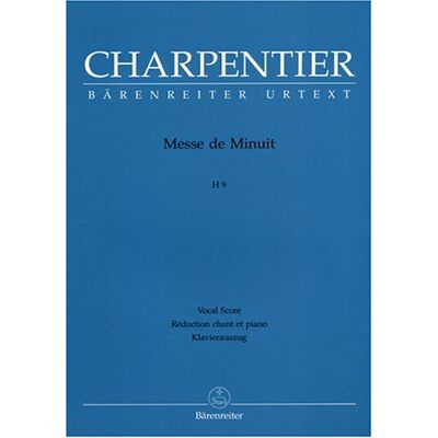 Marc-Antoine Charpentier Messe De Minuit H 9. Klavierauszug - Publicité Marc-Antoine Charpentier Messe De Minuit H 9. Klavierauszug - Publicité