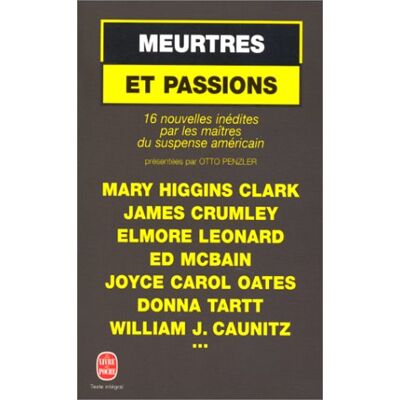 Collectif Meurtres Et Passions : 16 Nouvelles Inédites Par Les Maîtres Du Suspens Américain - Publicité Collectif Meurtres Et Passions : 16 Nouvelles Inédites Par Les Maîtres Du Suspens Américain - Publicité