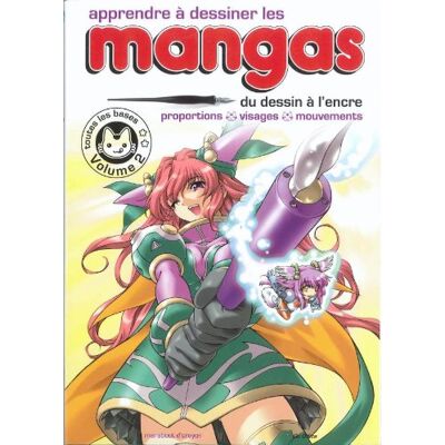 Marabout Apprendre À Dessiner Les Mangas. Vol. 2. Du Dessin À L'Encre : Proportions, Visages, Mouvements : Toutes Les Bases - Publicité Marabout Apprendre À Dessiner Les Mangas. Vol. 2. Du Dessin À L'Encre : Proportions, Visages, Mouvements : Toutes Les Bases - Publicité