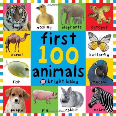 Various First 100 Animals (Bright Baby First 100) - Publicité Various First 100 Animals (Bright Baby First 100) - Publicité