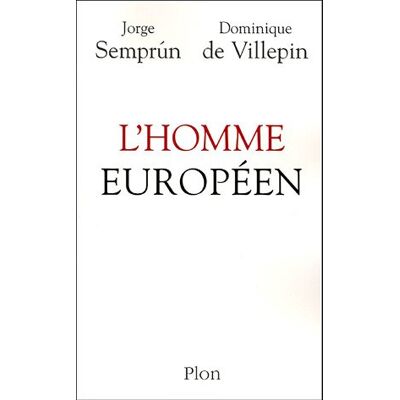 Villepin, Dominique de L'Homme Européen - Publicité Villepin, Dominique de L'Homme Européen - Publicité