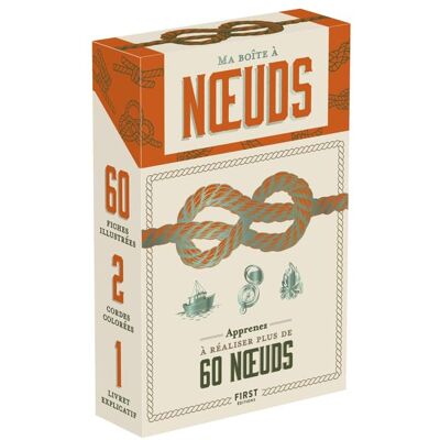 Ma Boîte À Noeuds : Apprenez À Réaliser Plus De 60 Noeuds - Publicité Ma Boîte À Noeuds : Apprenez À Réaliser Plus De 60 Noeuds - Publicité