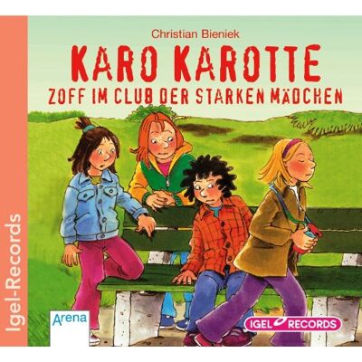 Christian Bieniek Karo Karotte. Zoff Im Club Der Starken Mädchen. Cd - Publicité Christian Bieniek Karo Karotte. Zoff Im Club Der Starken Mädchen. Cd - Publicité