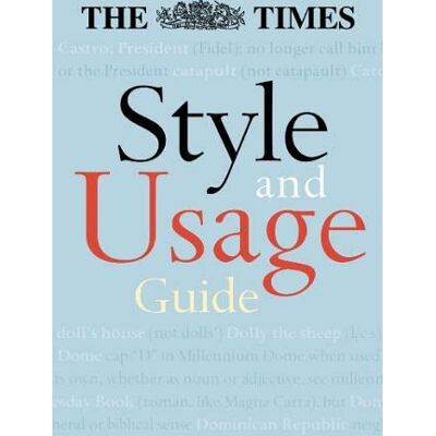Tim Austin The Times Style And Usage Guide - Publicité Tim Austin The Times Style And Usage Guide - Publicité