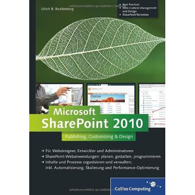 Boddenberg, Ulrich B. Microsoft Sharepoint 2010: Publishing, Customizing & Design (Galileo Computing) - Publicité Boddenberg, Ulrich B. Microsoft Sharepoint 2010: Publishing, Customizing & Design (Galileo Computing) - Publicité