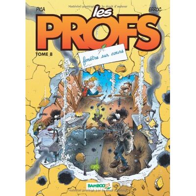 Pica et Perroc Les Profs. Vol. 8. Fenêtre Sur Cours - Publicité Pica et Perroc Les Profs. Vol. 8. Fenêtre Sur Cours - Publicité
