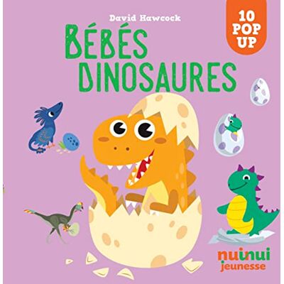 David Hawcock Bébés Dinosaures : 10 Pop-Up - Publicité David Hawcock Bébés Dinosaures : 10 Pop-Up - Publicité